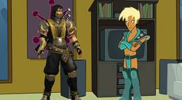 Кадр из фильма "Сумасшедшие за стеклом" - 1