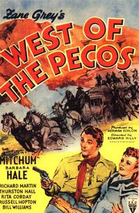 Постер West of the Pecos