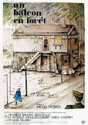 Балкон в лесу