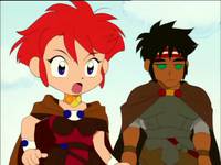 Кадр Летописи войн Лодосса