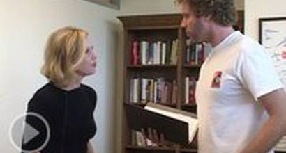 Видео с проб Кристины Эпплгейт