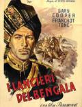 Постер из фильма "Жизнь Бенгальского улана" - 1