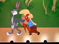 Кадр Кролик ныряющий с высоты