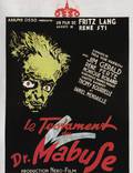 Постер из фильма "Завещание доктора Мабузе" - 1