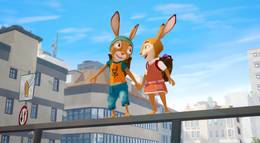 Кадр из фильма "Заячья школа (Школа зайцев)" - 1