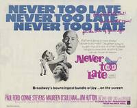 Постер Никогда не поздно
