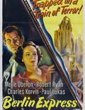 Постер из фильма "Берлинский экспресс" - 1