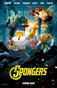 Постер Губка Боб: Жизнь на суше 3D