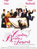Постер из фильма "Четыре свадьбы и одни похороны" - 1