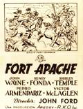 Постер из фильма "Форт Апачи" - 1
