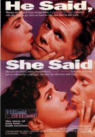 Он сказал, она сказала