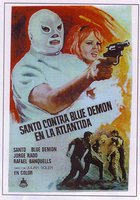 Санто против Синего демона в Атлантиде