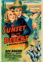 Sunset on the Desert