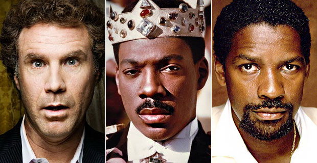 Уилл Феррелл, Эдди Мерфи, Дензел Вашингтон