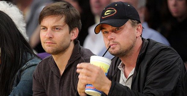 Тоби Магуайр и Леонардо ДиКаприо