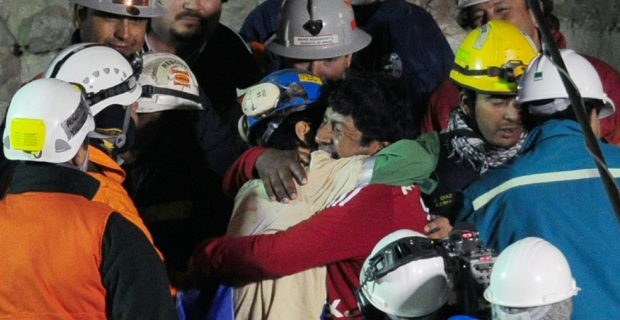 Чилийские шахтеры