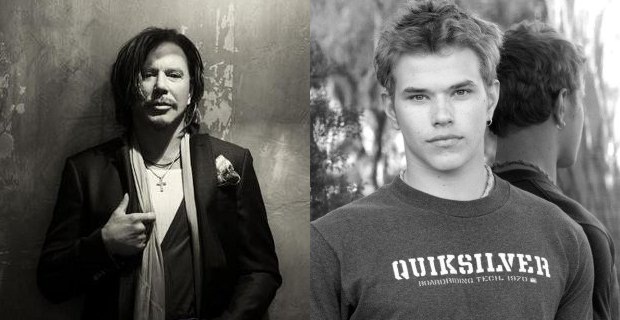 Микки Рурк и Келлан Латс