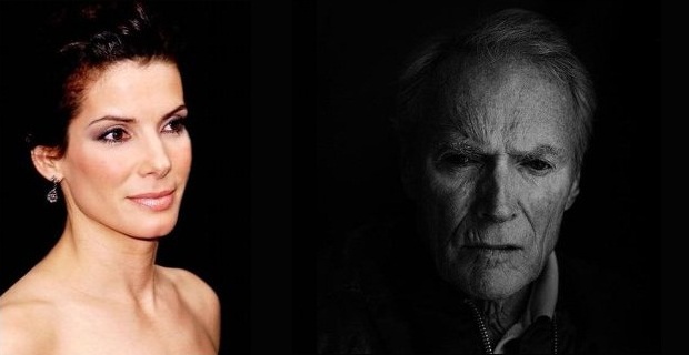 Сандра Буллок и Клинт Иствуд