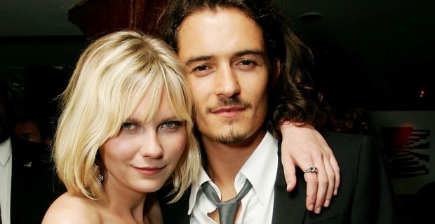 Кирстен Данст и Орландо Блум