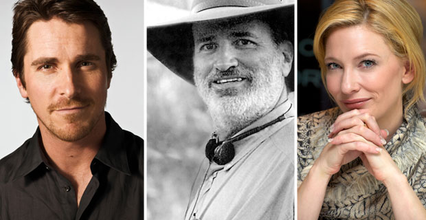 Кристиан Бэйл, Терренс Малик и Кейт Бланшетт