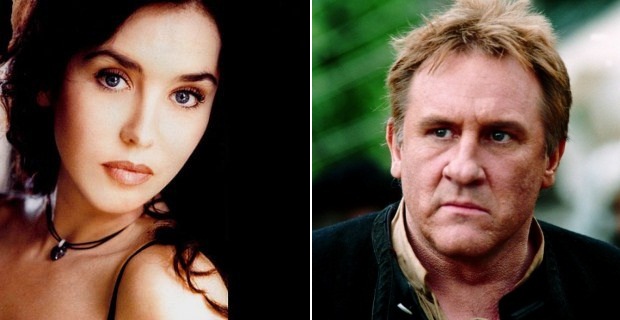 Жерар Депардье и Изабель Аджани