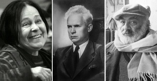 Александр Довженко, Сергей Параджанов, Кира Муратова 