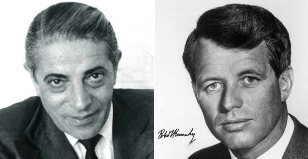 Аристотель Онассис и Роберт Кеннеди