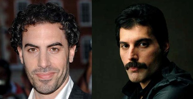 Фредди Меркьюри и Саша Барон Коэн