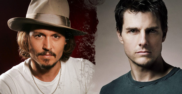 Джонни Депп и Том Круз 