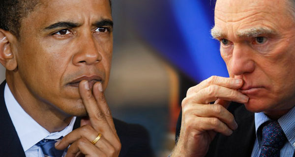 Барак Обама и Роберт МакКи