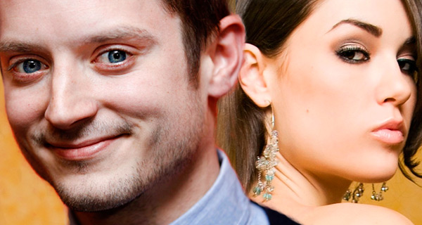 Элайджа Вуд и Саша Грэй