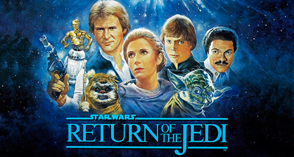 фрагмент постера к фильму «Звездные войны: Эпизод 6 — Возвращение Джедая» 