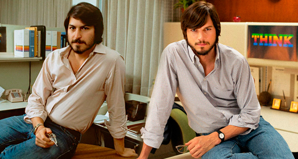 Стив Джобс и Эштон Катчер