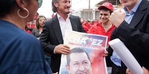 Шон Пенн поддержал скандального президента Уго Чавеса 