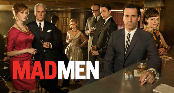 герои сериала «Безумцы» 