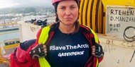 Королеву воинов Зену арестовали за помощь Greenpeace