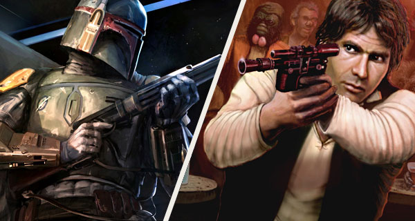 Боба Фетт и Хан Соло