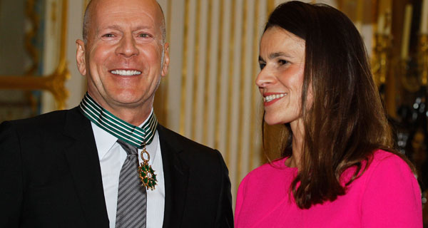 Брюс Уиллис и Орели Филиппетти