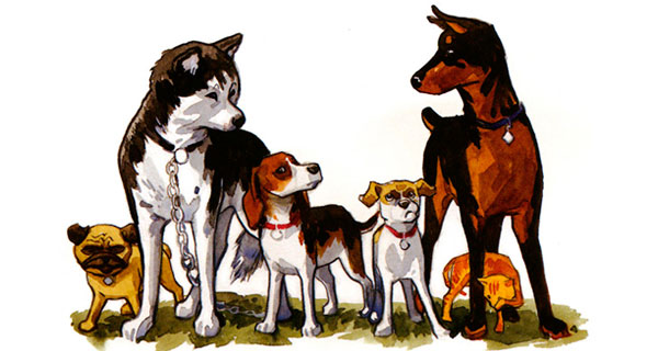 герои комикса Beasts of Burden