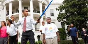 Барак Обама снова дразнится: «Да пребудет с вами сила»