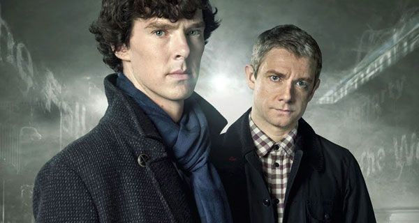 герои сериала «Шерлок» 