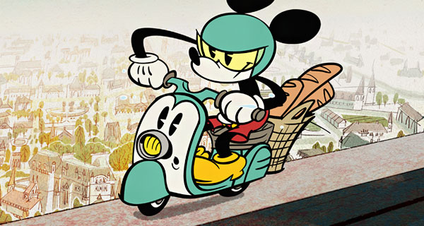 кадр с мультфильма «Триумфальный круассан»