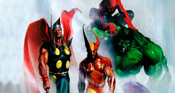 герои комиксов Marvel