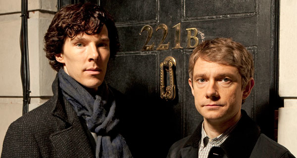 герои сериала «Шерлок» 