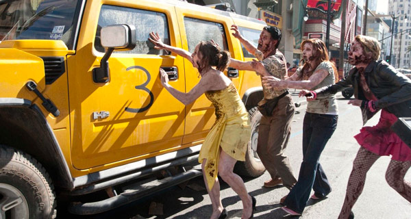 кадр с фильма «Zомбилэнд»