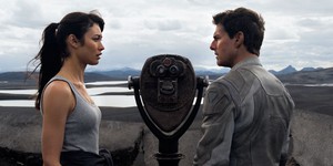 За кадром: Том Круз и Ольга Куриленко в «Мире забвения»