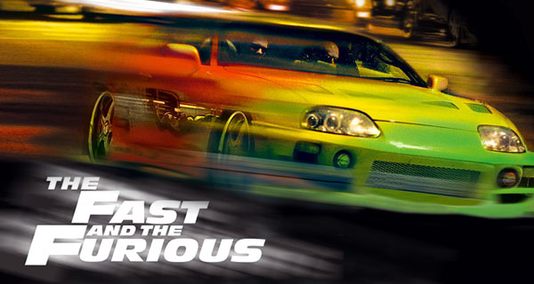 фрагмент постера к фильму «Форсаж» 