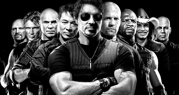 герои фильма «Неудержимые»