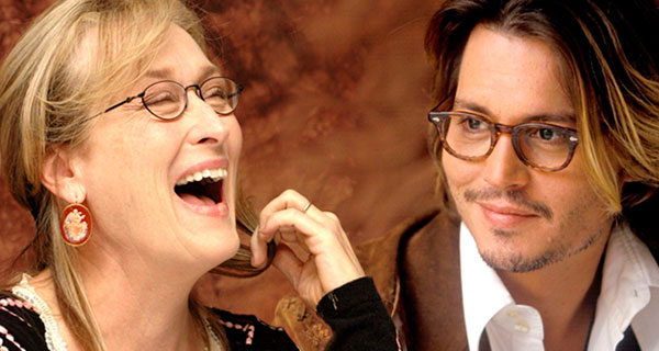 Мэрил Стрип и Джонни Депп