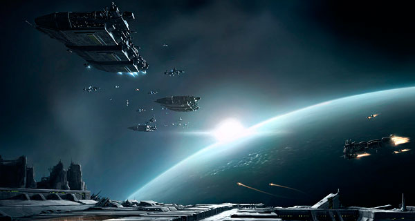 иллюстрация к игре «EVE Online»